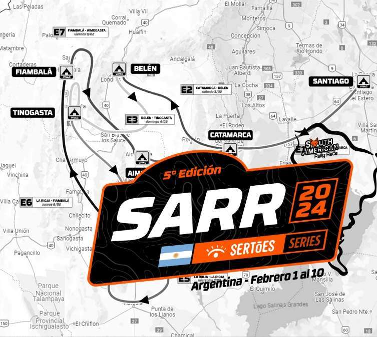 Mapa y cronograma del SARR 2024