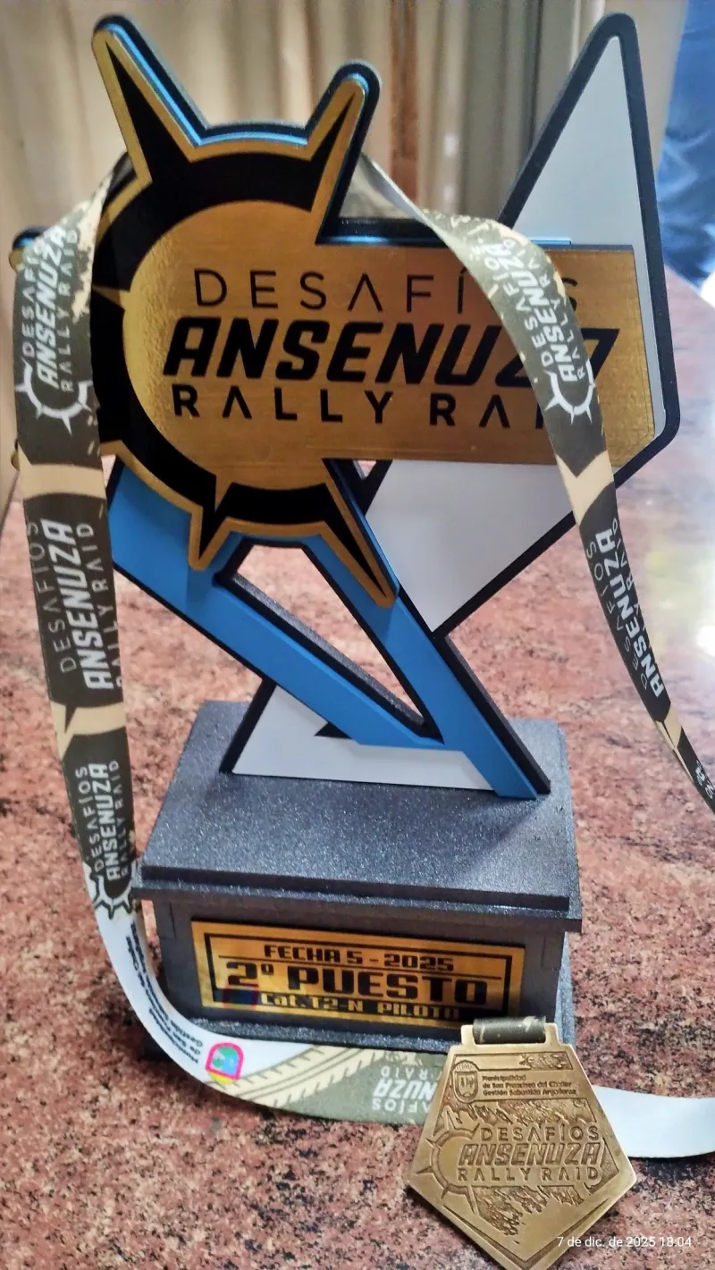 premio de Pilo rally en cordoba 2025 Ansenuza
